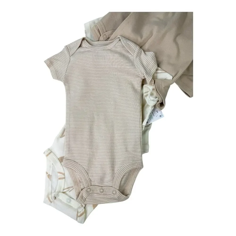 7 Pc Lot 6 Mo Carter's 1st Thanksgiving Set &‎ Baby 5-Pack Short-Sleeve Bodysuit
